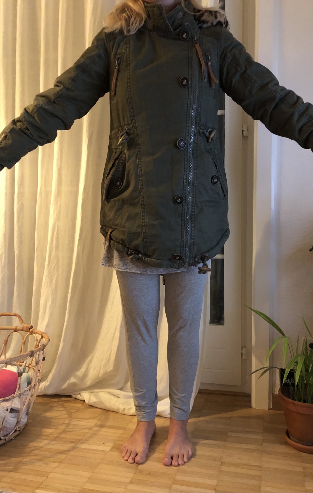Naketano Winterjacke Gr.XS Teddyfutter