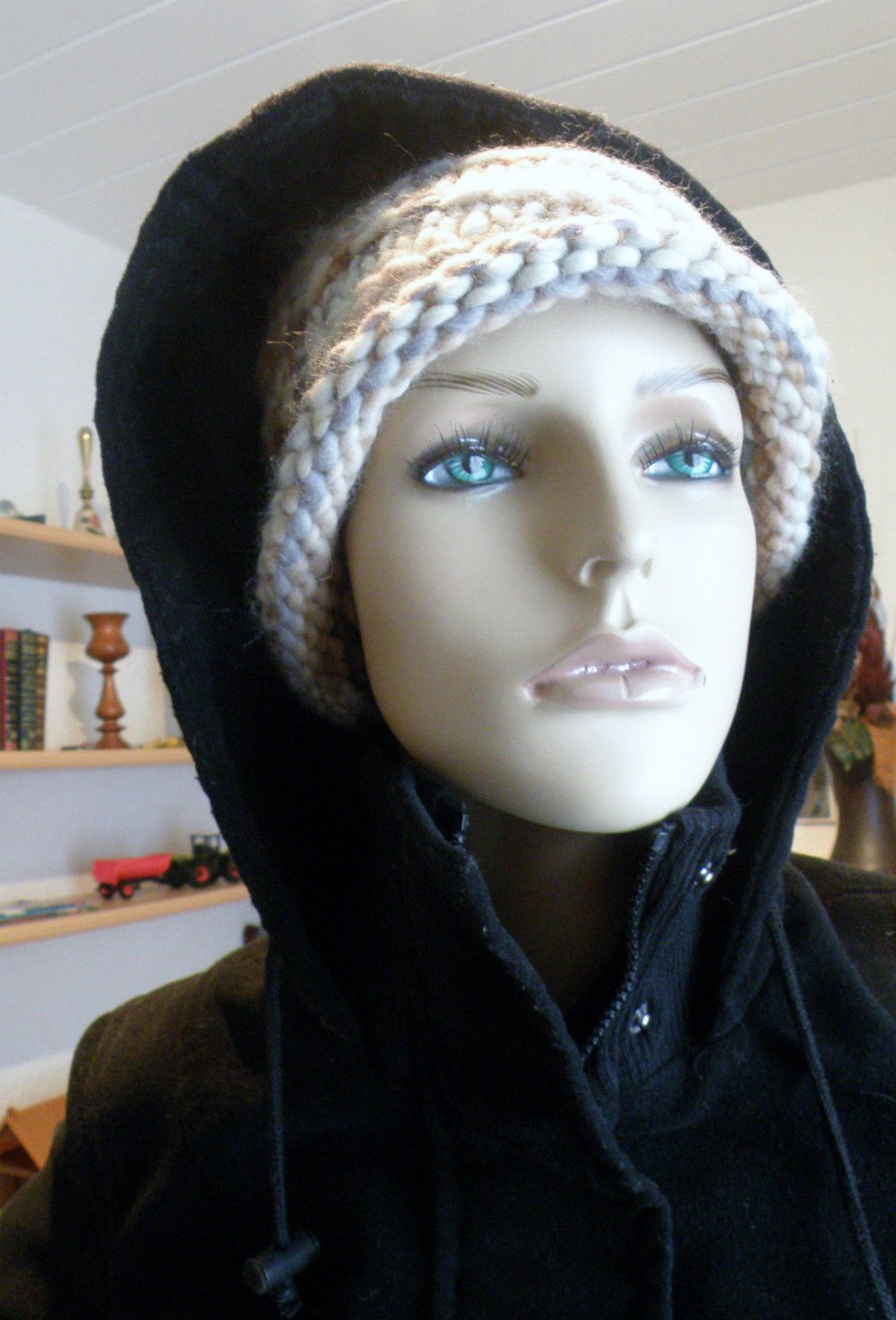 Kurzmantel von Boysens, Größe 40, schwarz