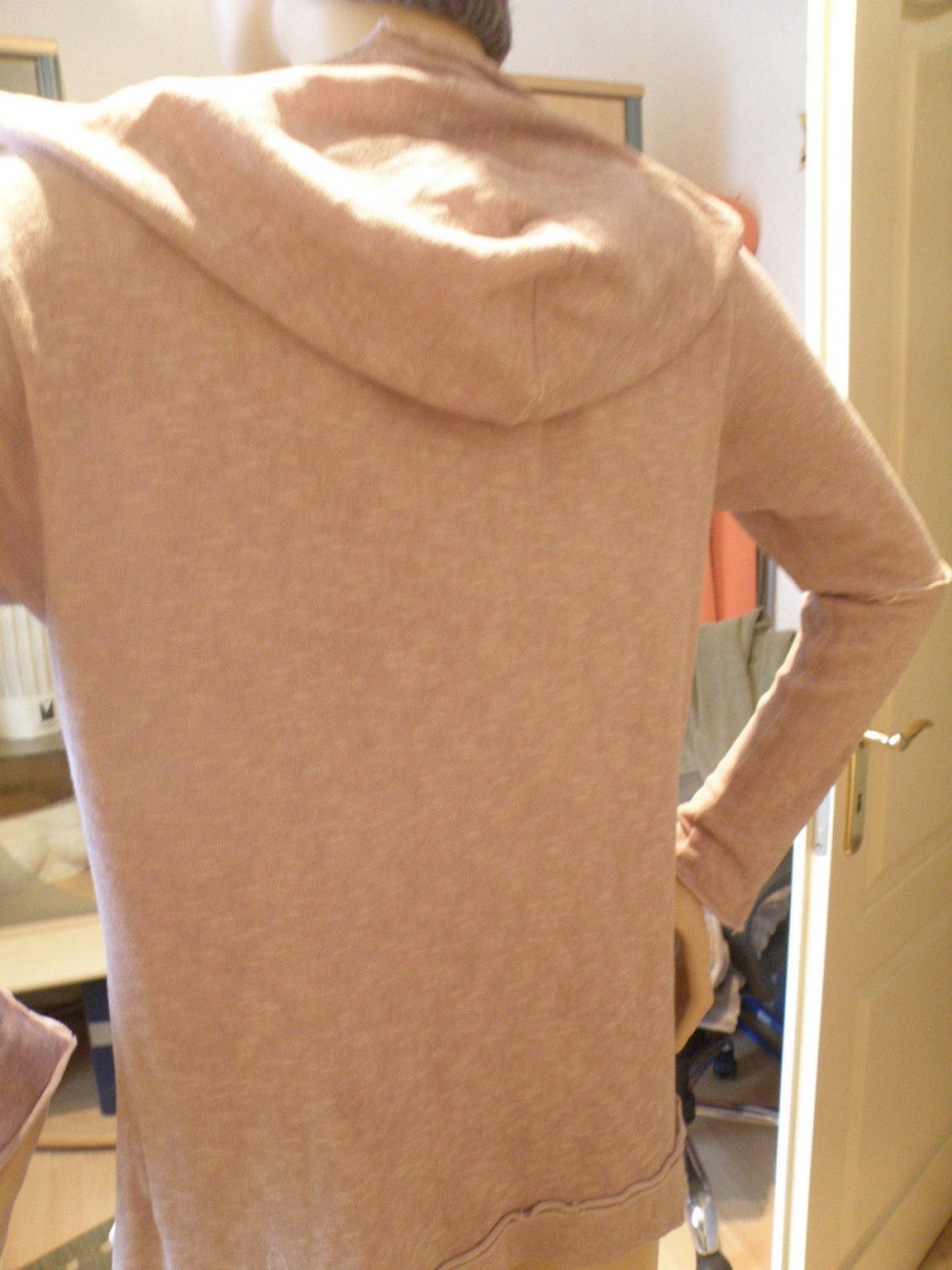 Kapuzenshirt mit Gitzerprint