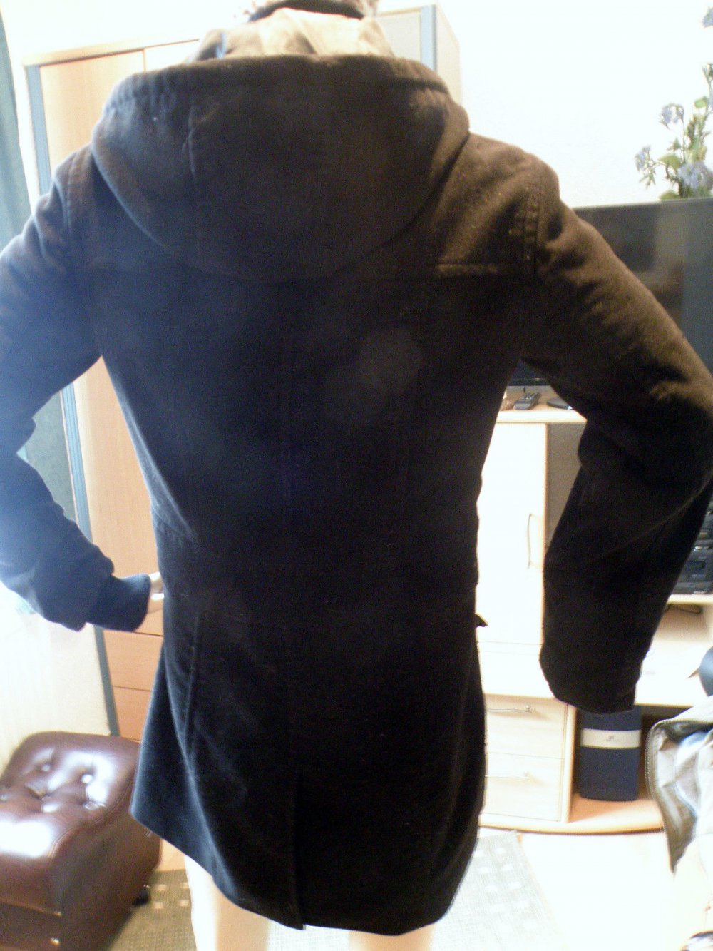 Kurzmantel von Boysens, Größe 40, schwarz