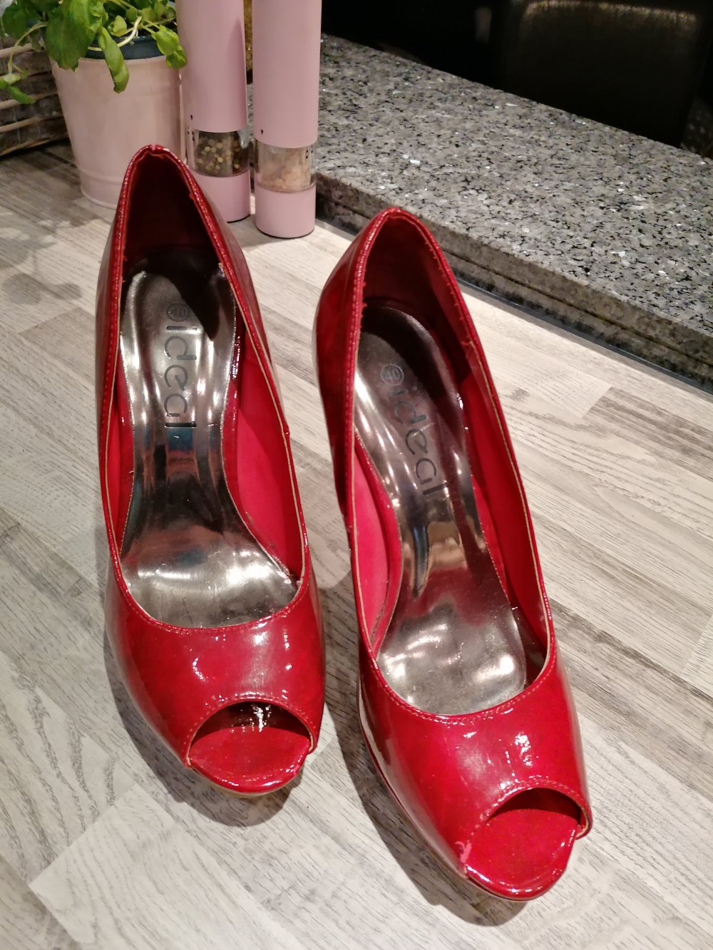 Damen High heels peeptoes 