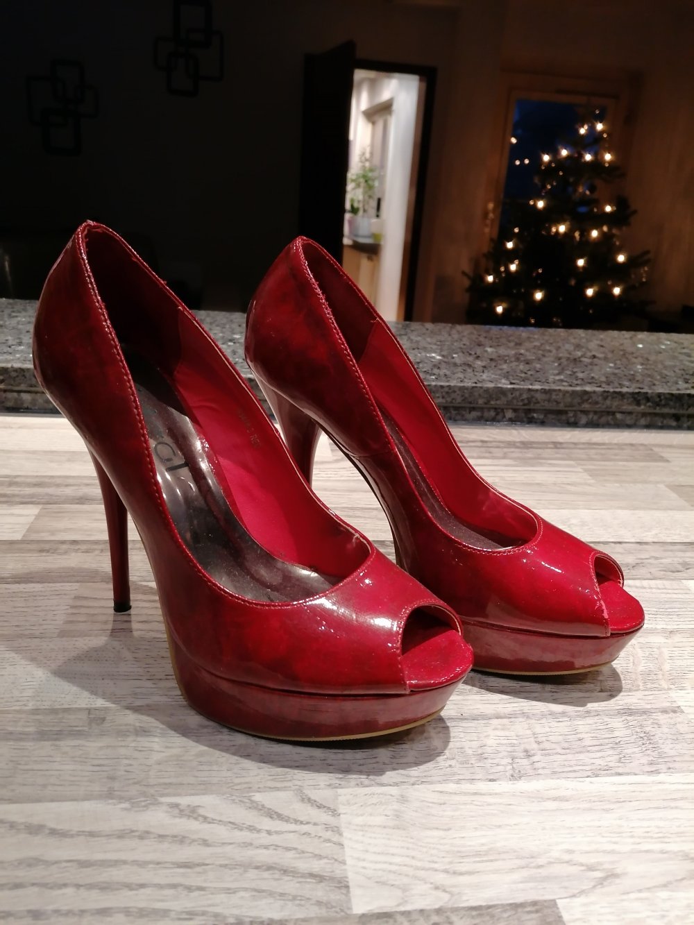 Damen High heels peeptoes 