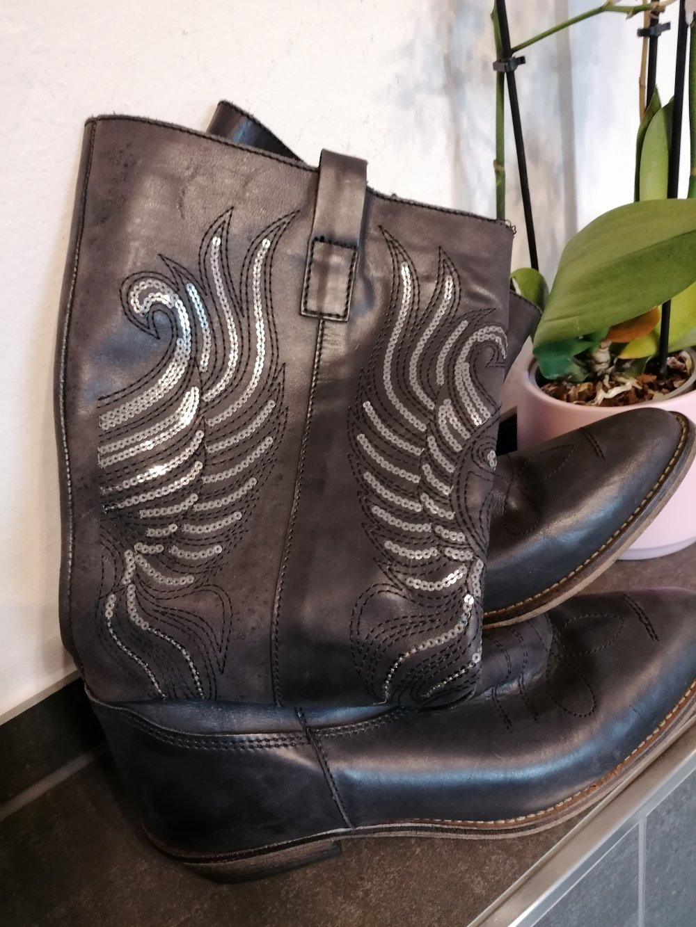 Damen Cowboy Stiefel 