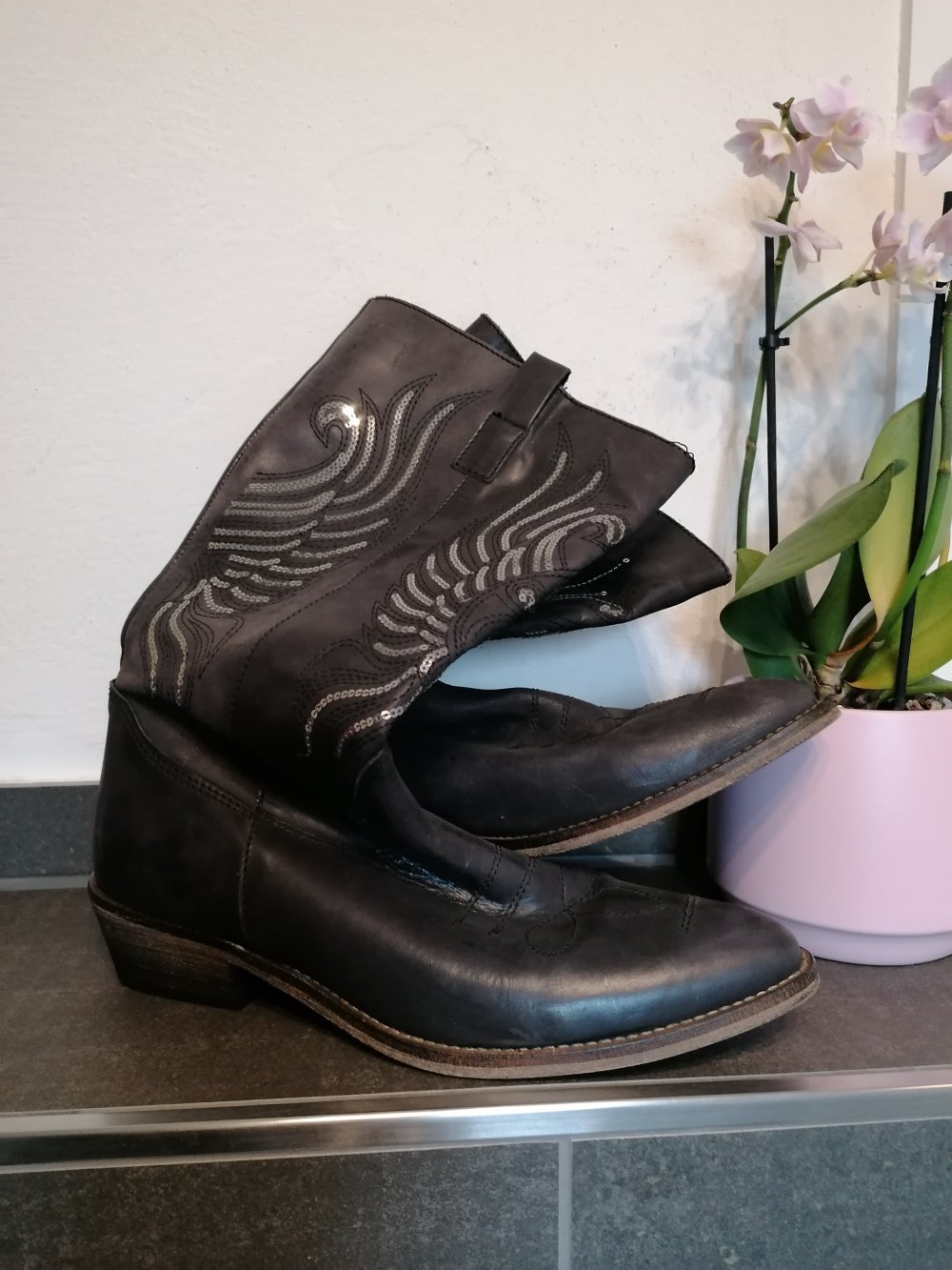 Damen Cowboy Stiefel 