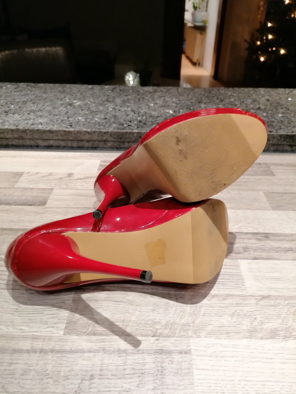 Damen High heels peeptoes 