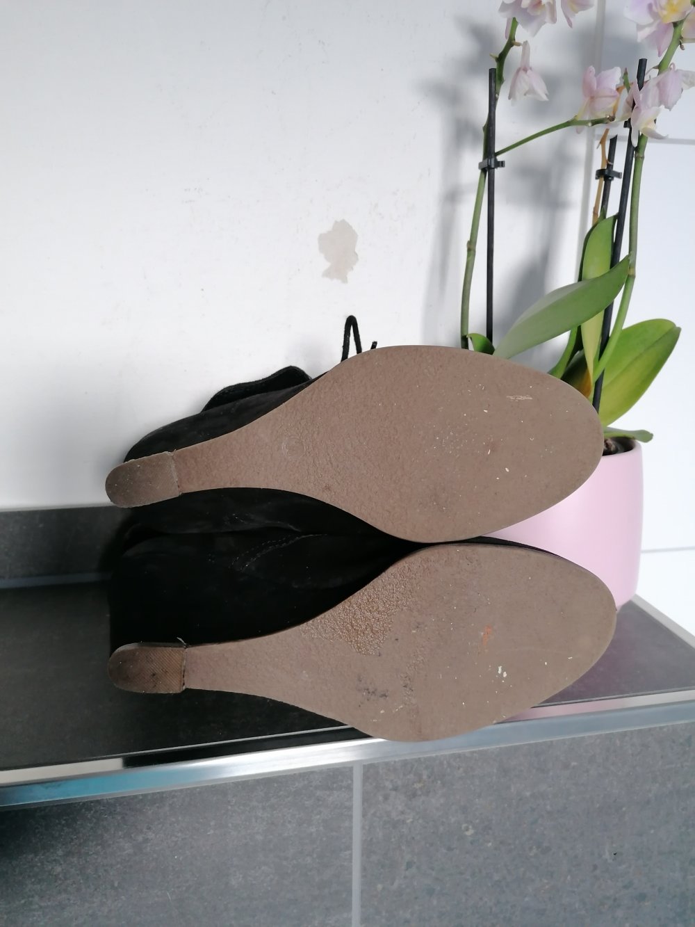 Damen Keil Stiefeletten 