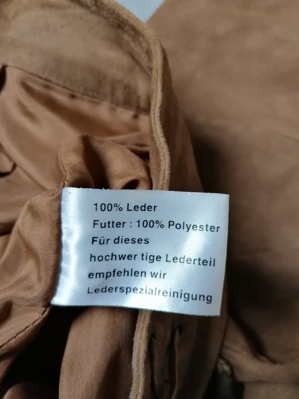 Damen Lederhose 3/4