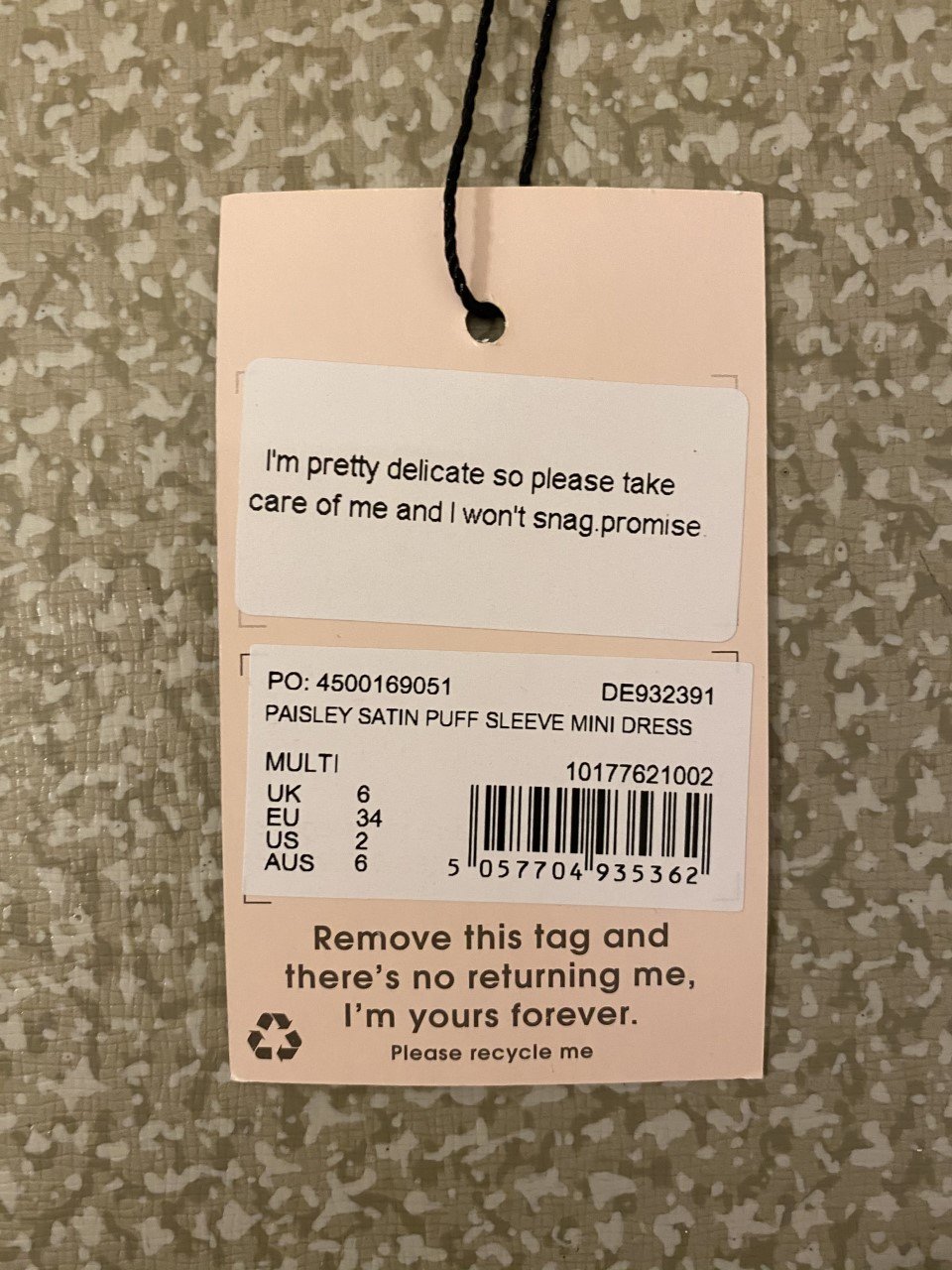 SATIN PUFF MINI DRESS