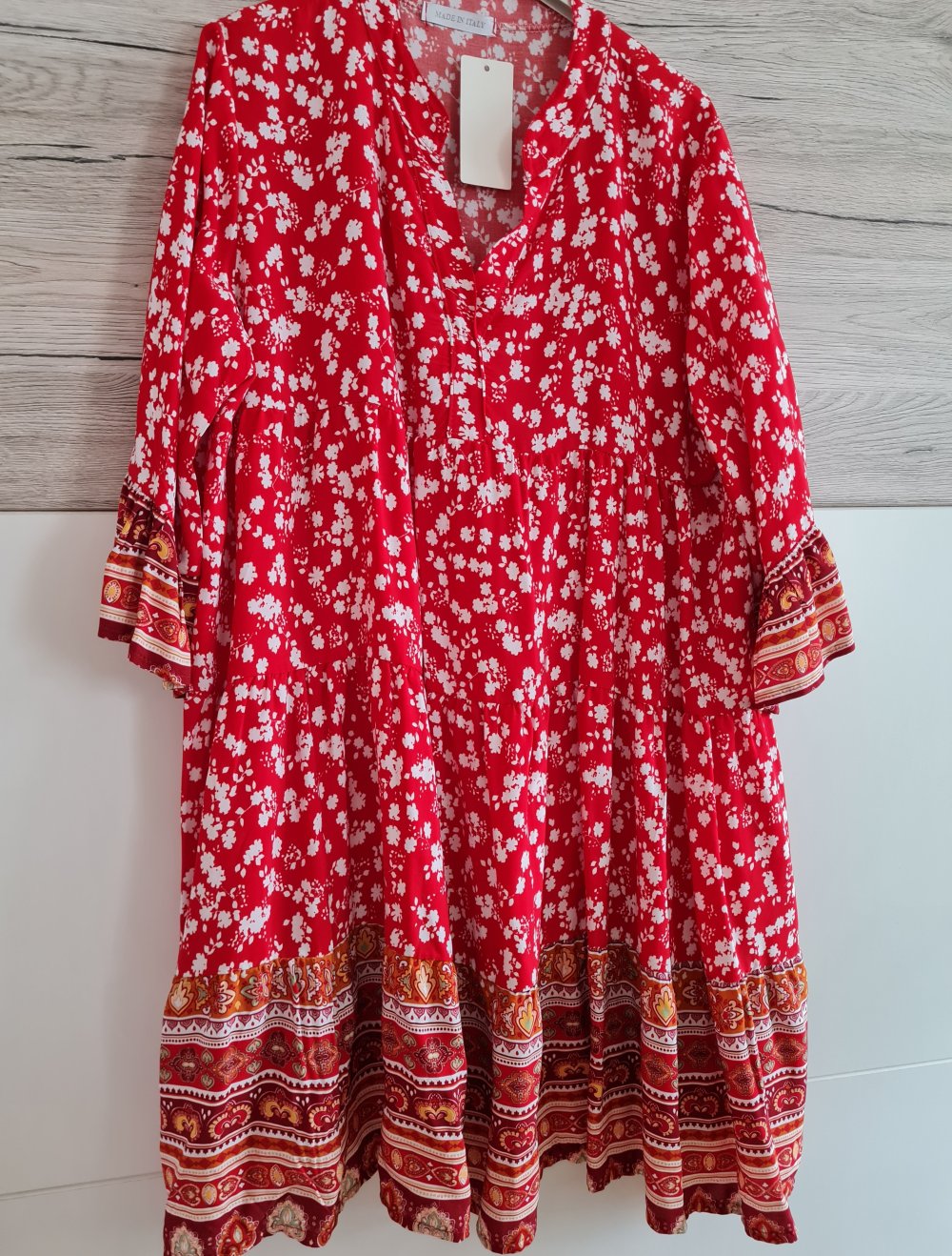 Blusenkleid italienische Mode Gr.38-42