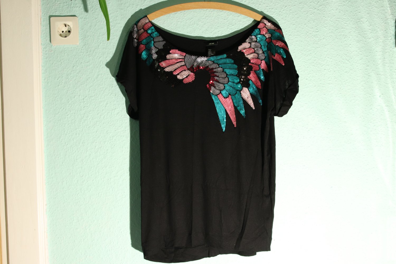 Pailletten ~ Abend ~ glitzer ~ Flügel