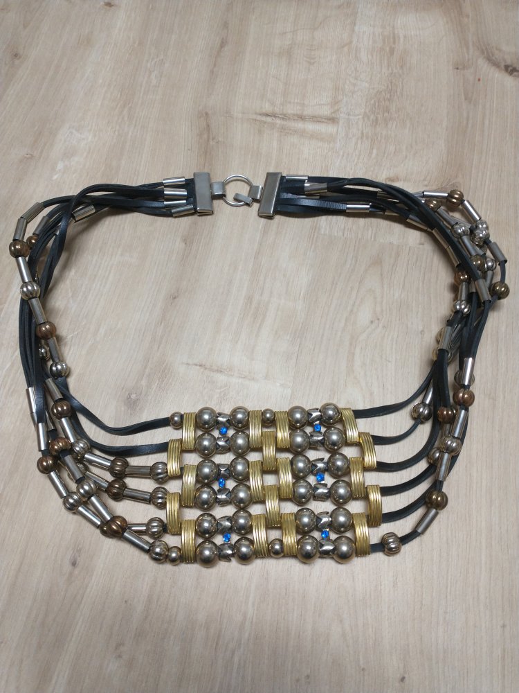 Vintage 80er Gürtel Perlen