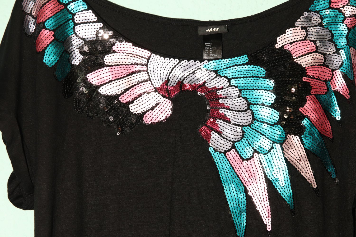 Pailletten ~ Abend ~ glitzer ~ Flügel