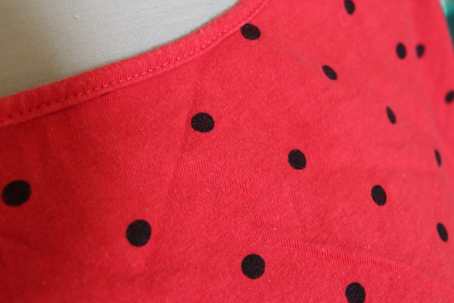 Rockabiliy Kleid Baumwolle Polka Punkte