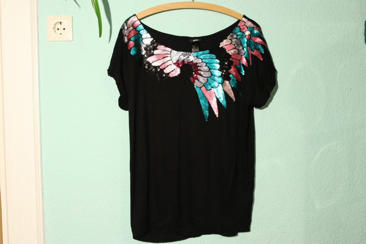 Pailletten ~ Abend ~ glitzer ~ Flügel