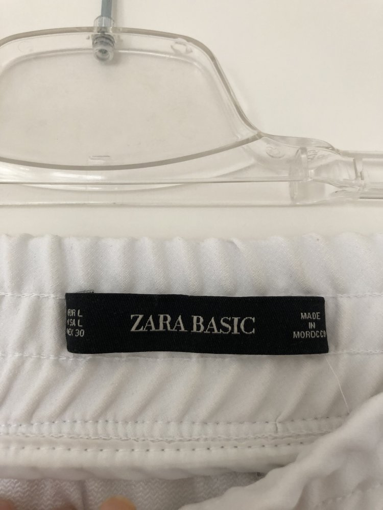 Hose im Jogger Style aus Stoff Gr. L ZARA 
