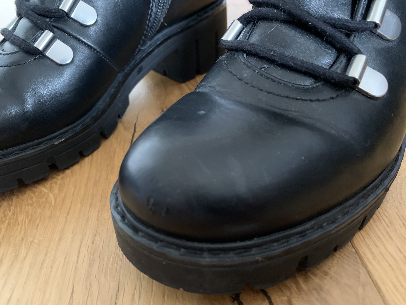 Catwalk Schwarze Stiefel/ Boots Größe 37