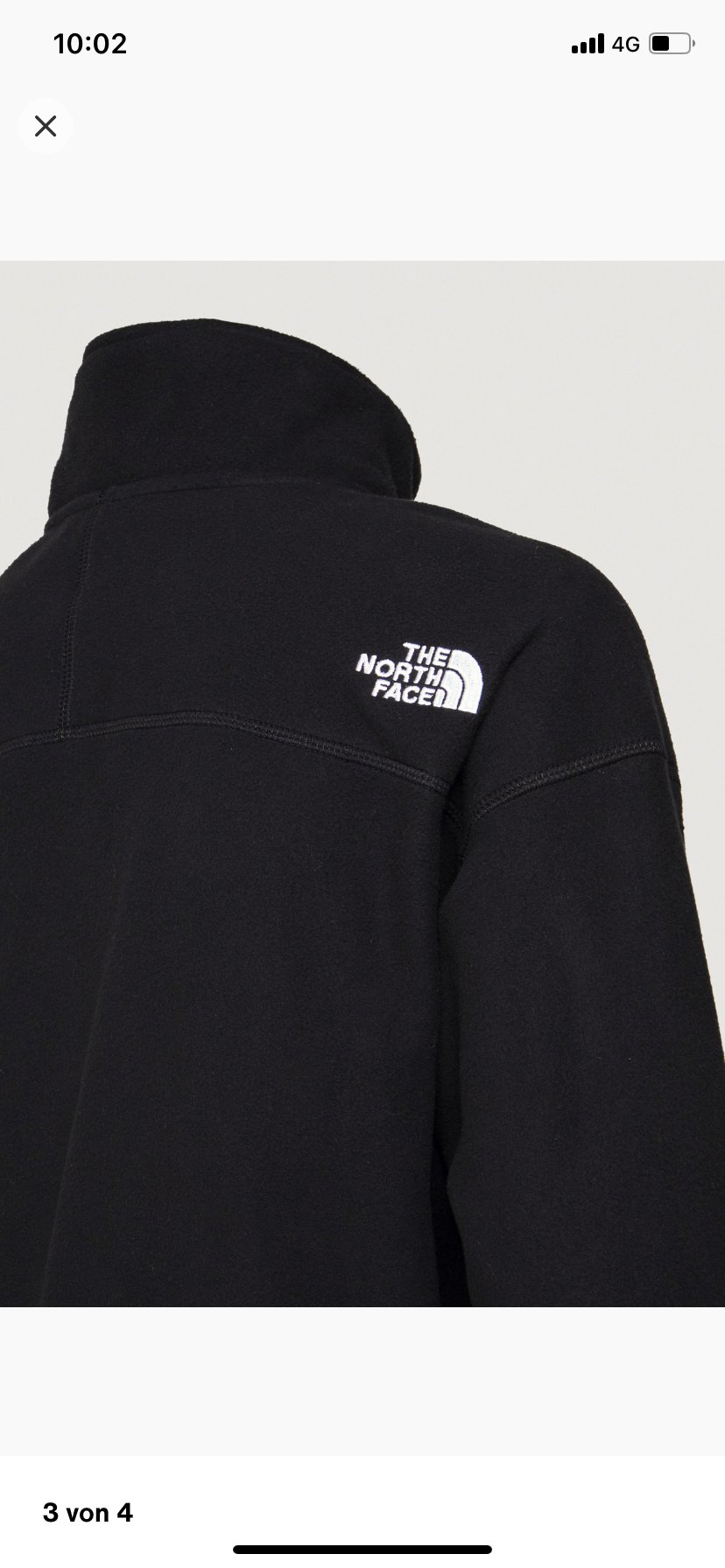the north face - glacier cropped zip