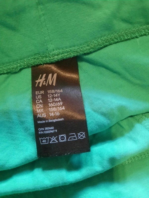 Kinder Mädchen Shorts/Schlafhose Gr. 158/164 H&M