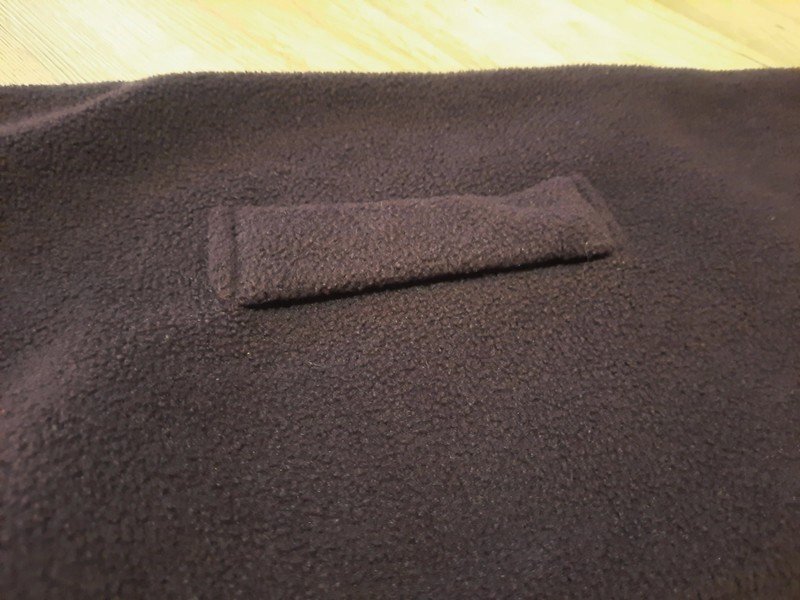 Kinder Mädchen Schal lila mit Blumen