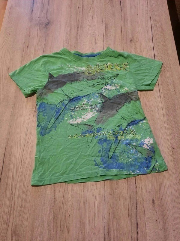 T-Shirt Jungen 134/140 Hai bedruckt