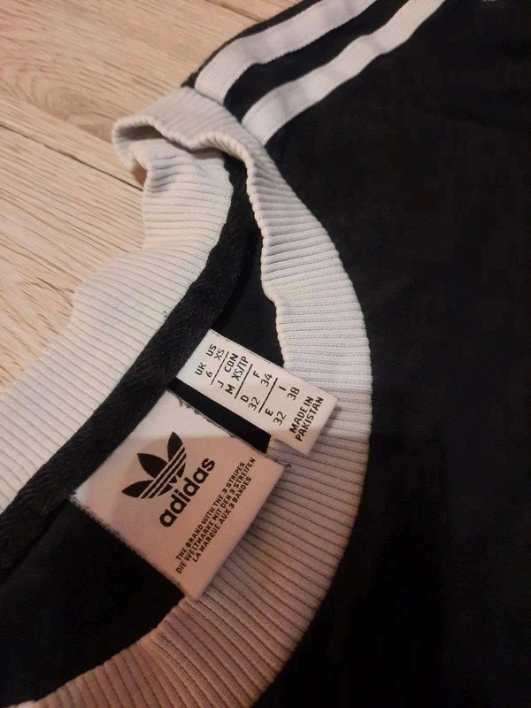 Adidas T-Shirt Damen schwarz XXS