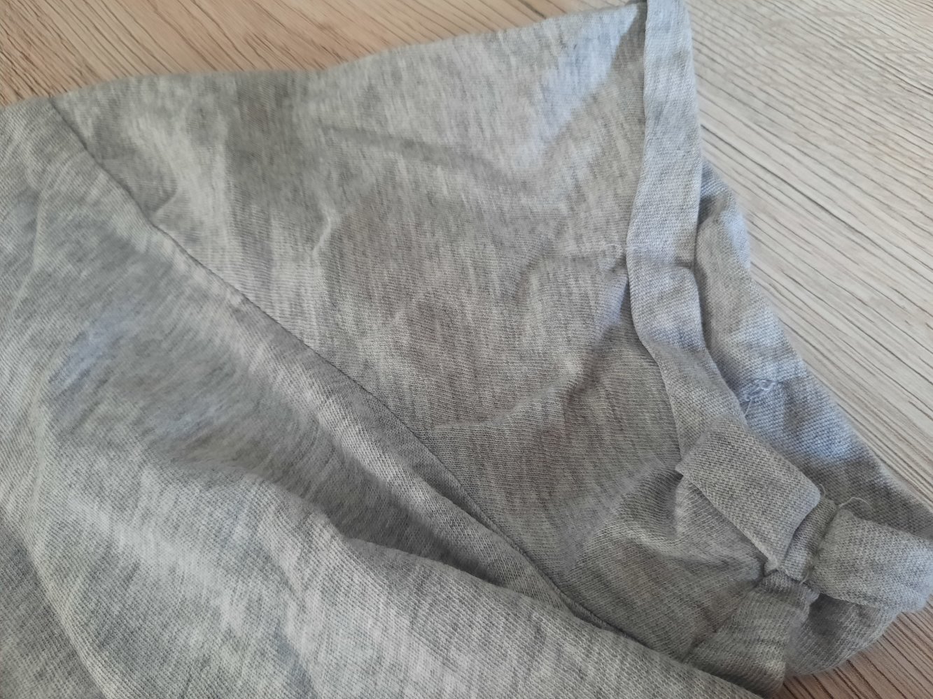 Damen bauchfreies T-Shirt einfarbig grau von New Yorker 