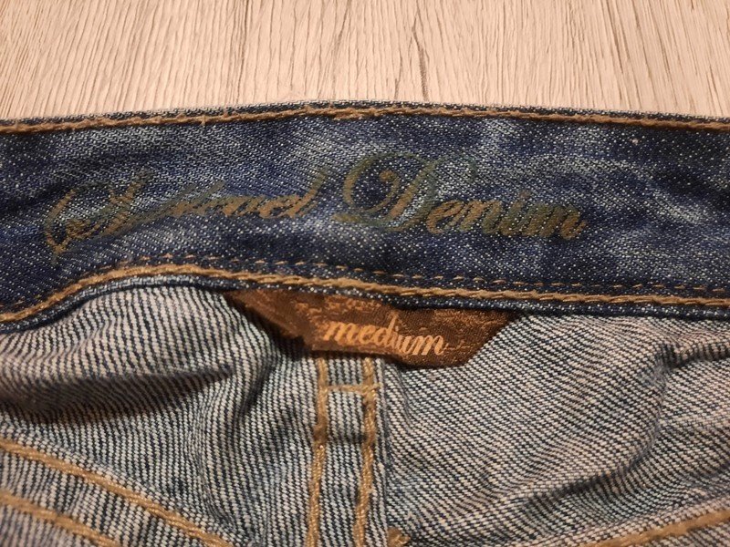 Jeans Denim Shorts Damen Gr. M