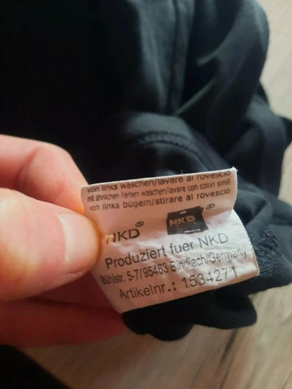 Herren Kurzarm Shirt schwarz Gr. 48