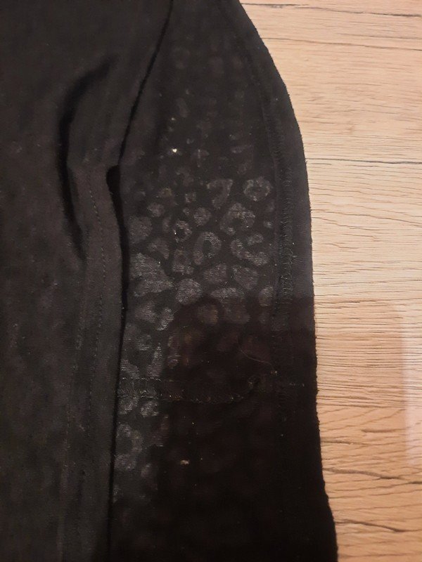 Damen T-Shirt bedruckt Hey you! Gr. M Leomuster