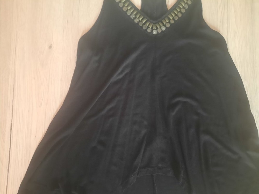 Damen Top schwarz Spaghettiträger von Primark