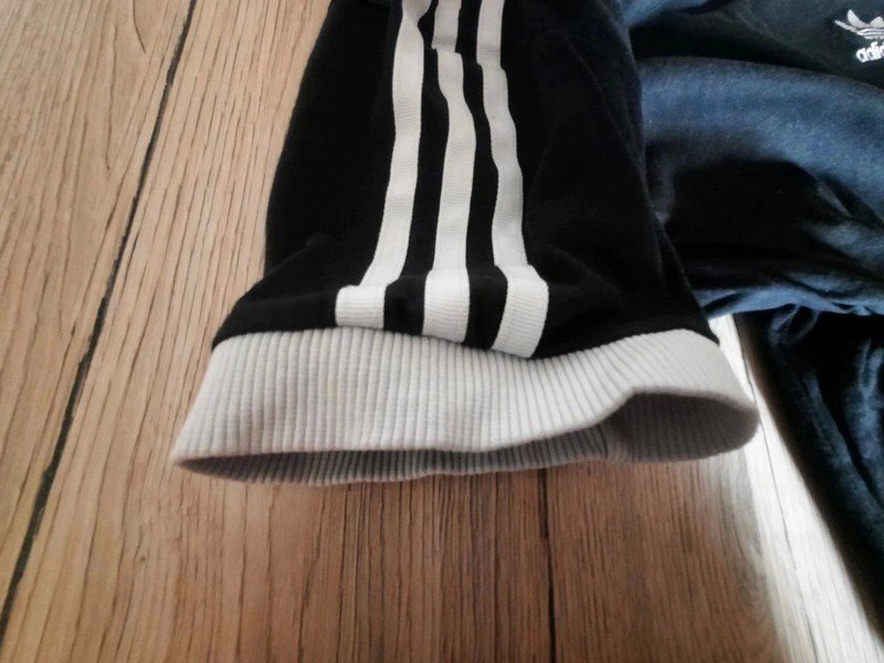 Adidas T-Shirt Damen schwarz XXS