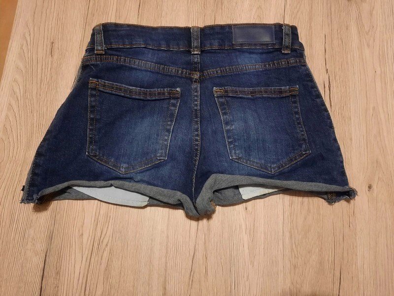 Damen Jeansshorts Streifen von New Yorker