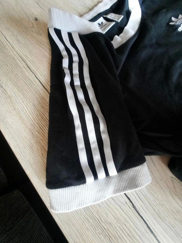 Adidas T-Shirt Damen schwarz XXS