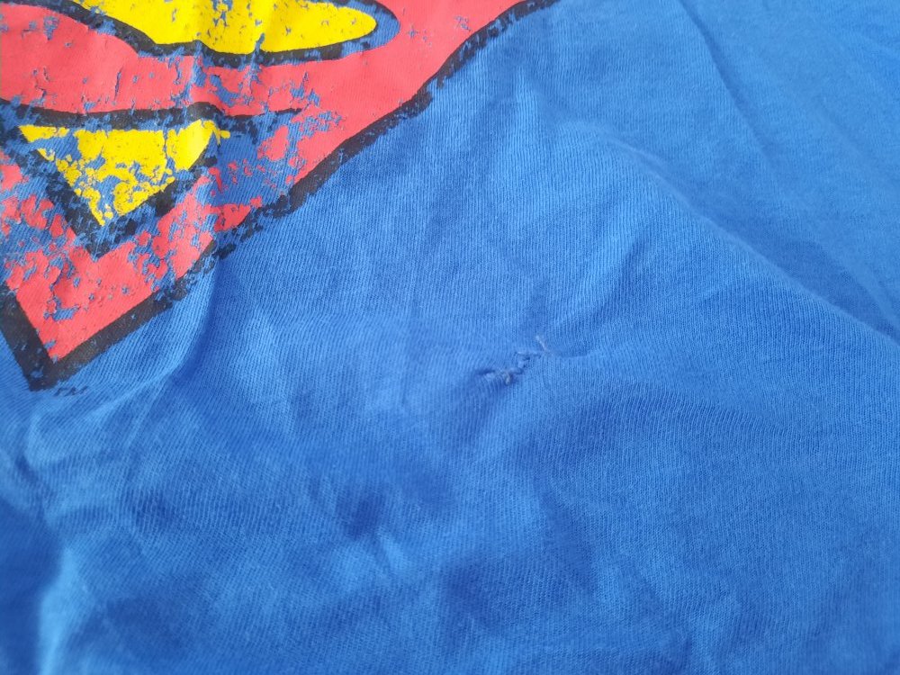Damen T-Shirt bauchfrei bedruckt Superman von H&M