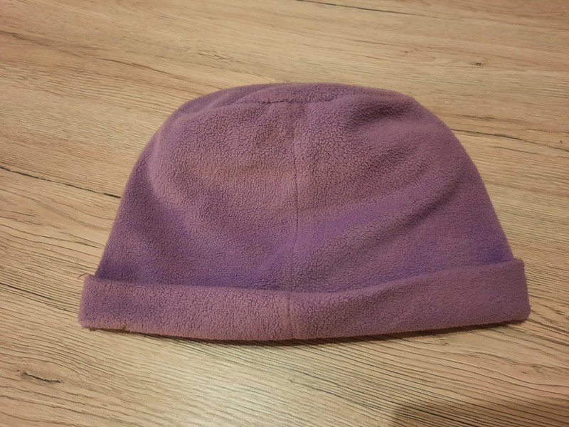 Kinder Mädchen Wintermütze lila Herzen