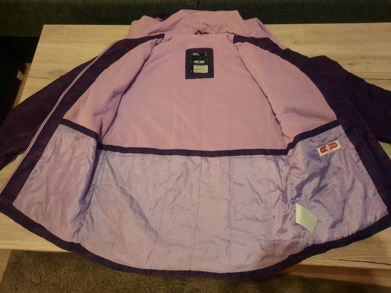 Kinder Winterjacke Mädchen Gr.170/176 in lila von C&A