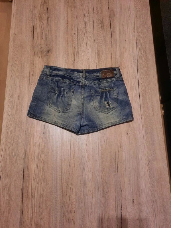 Jeans Denim Shorts Damen Gr. M