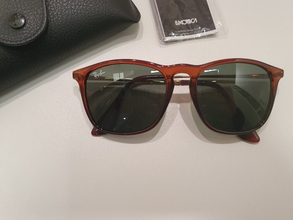 Ray - Ban Sonnenbrille Chris Gold Braun wunderschön