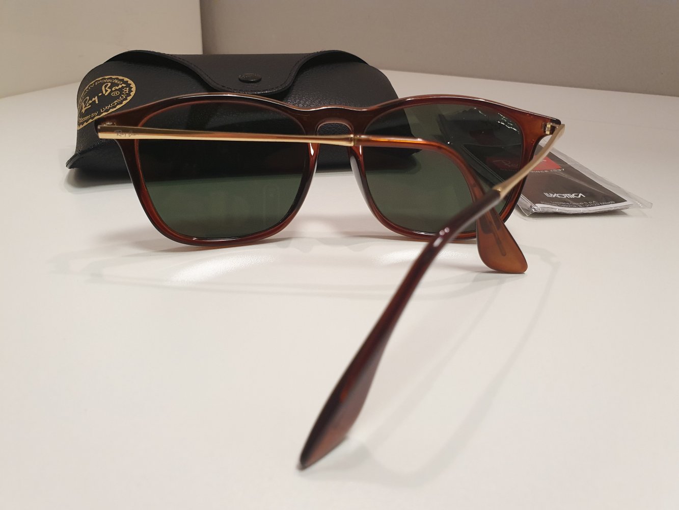 Ray - Ban Sonnenbrille Chris Gold Braun wunderschön