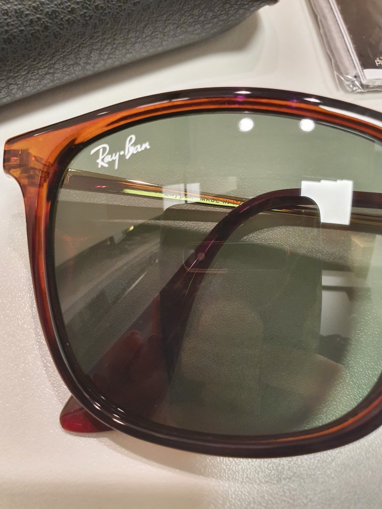 Ray - Ban Sonnenbrille Chris Gold Braun wunderschön