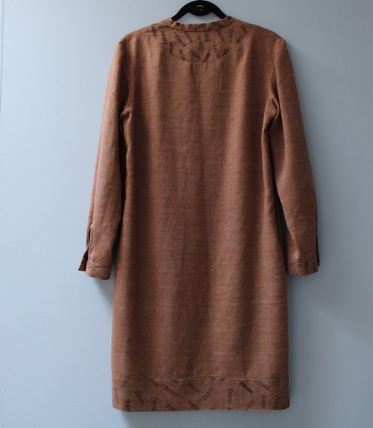 Lockeres Kleid aus Leinen. Gr. M-L. Handarbeit. Dawanda