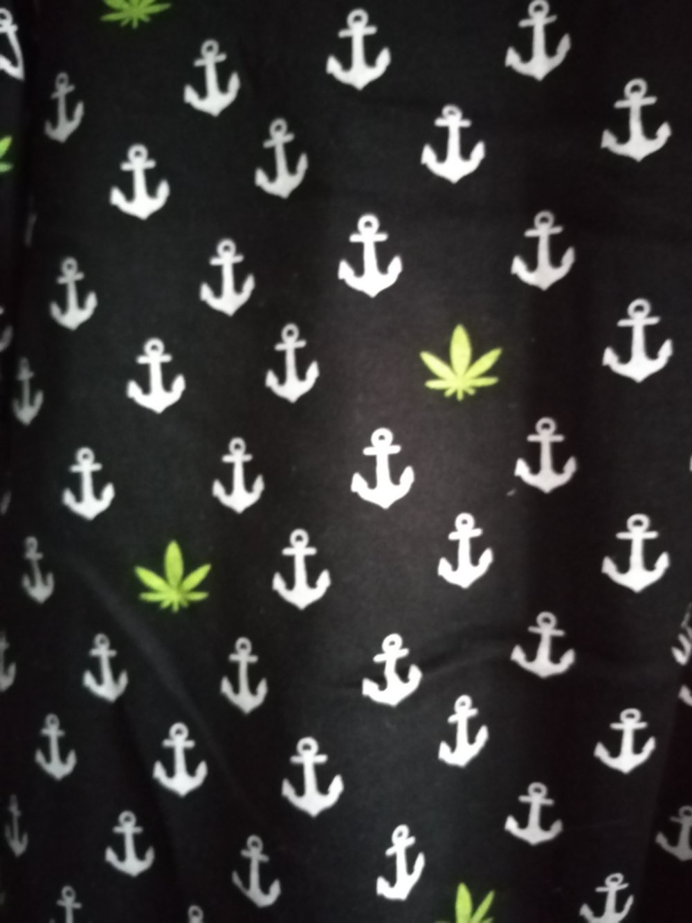 Coole Ankerjacke schwarz und hellgrün in Gr.6xl