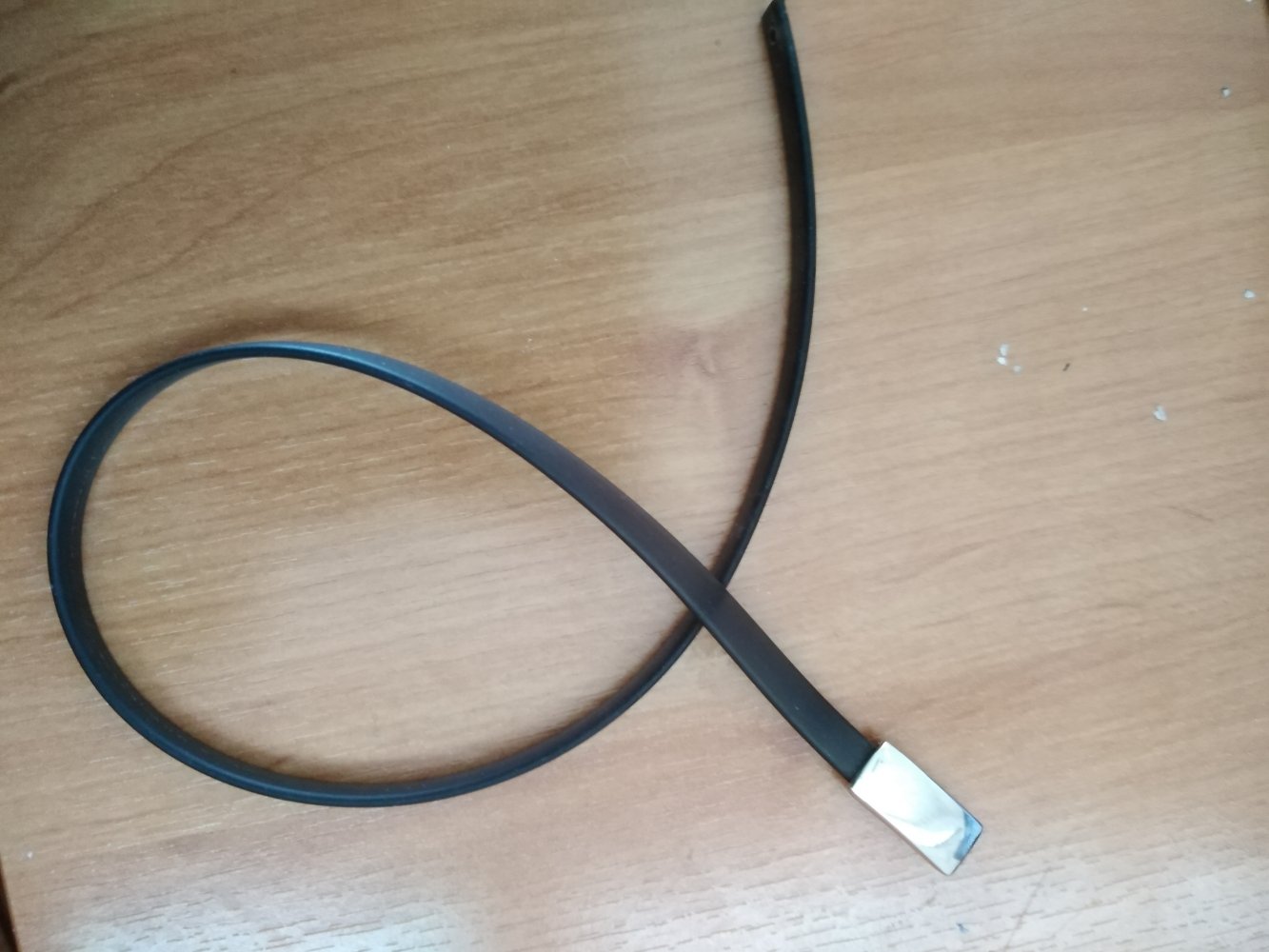 Pierre Lang Armband Leder schwarz