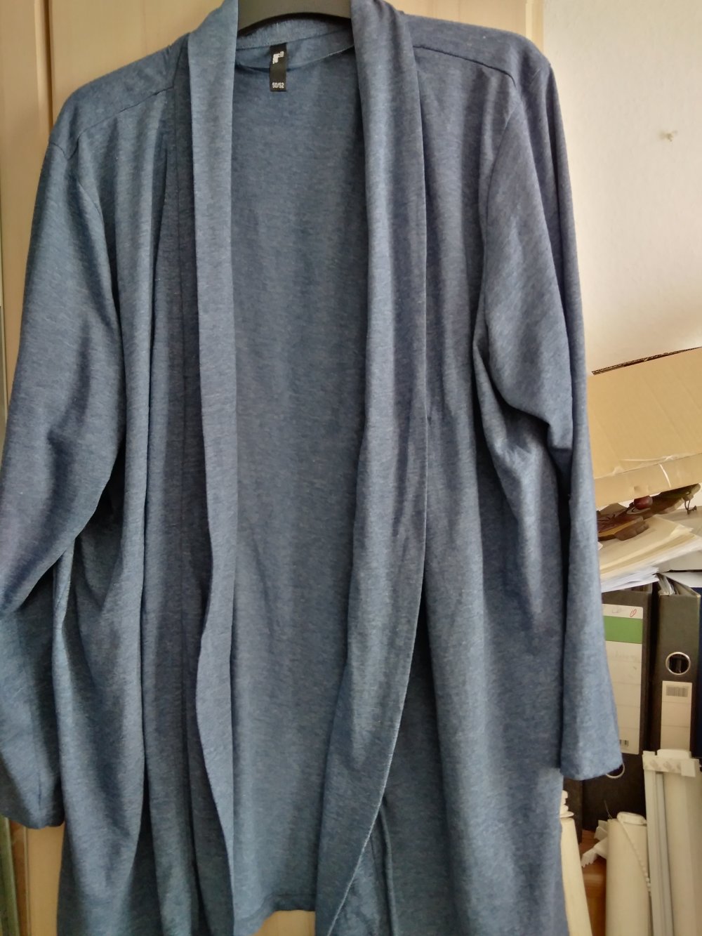 Schöne blaue Strickjacke  Gr.50/52