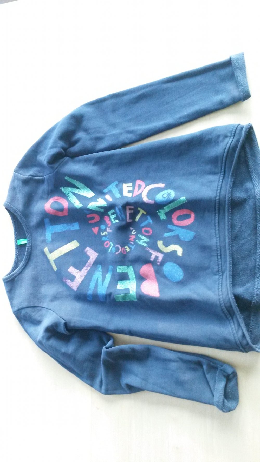 Pulli blau Gr. 146/152 von United Colors of Benetton