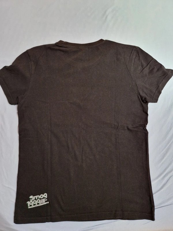 Herren Shirt L schwarz Smog