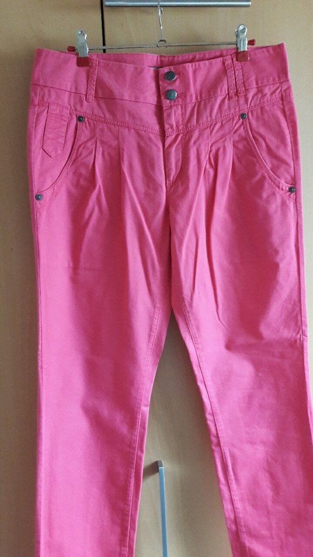 Chino Hose Korall-Rot von Only