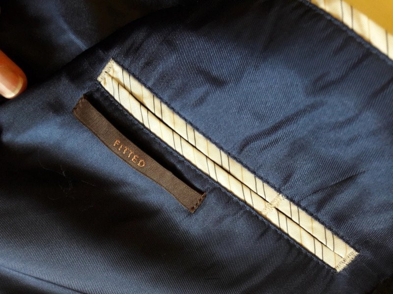 Anzug-Set schwarz mit feiner Strucktur von S.Oliver Selection