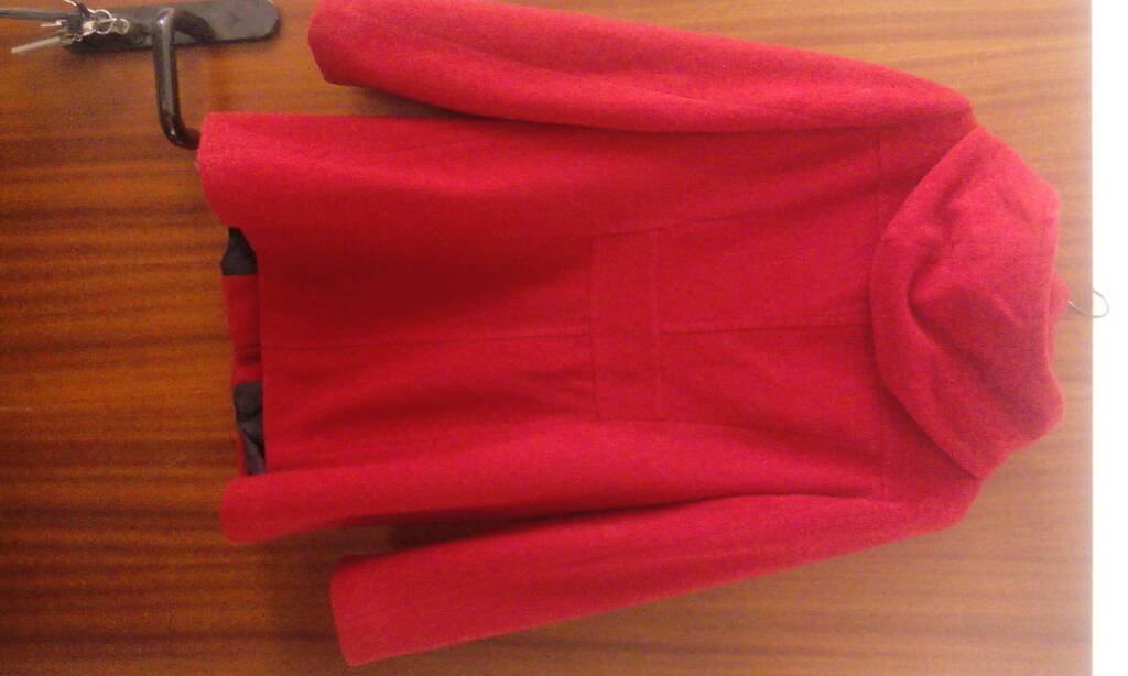 Damen Mantel mit Kapuze