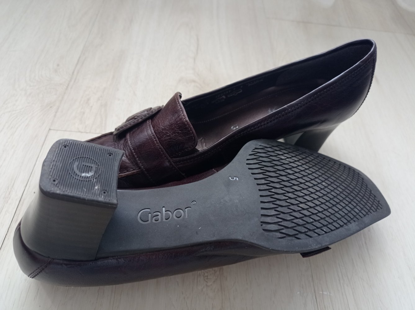 Damen Leder Schuhe